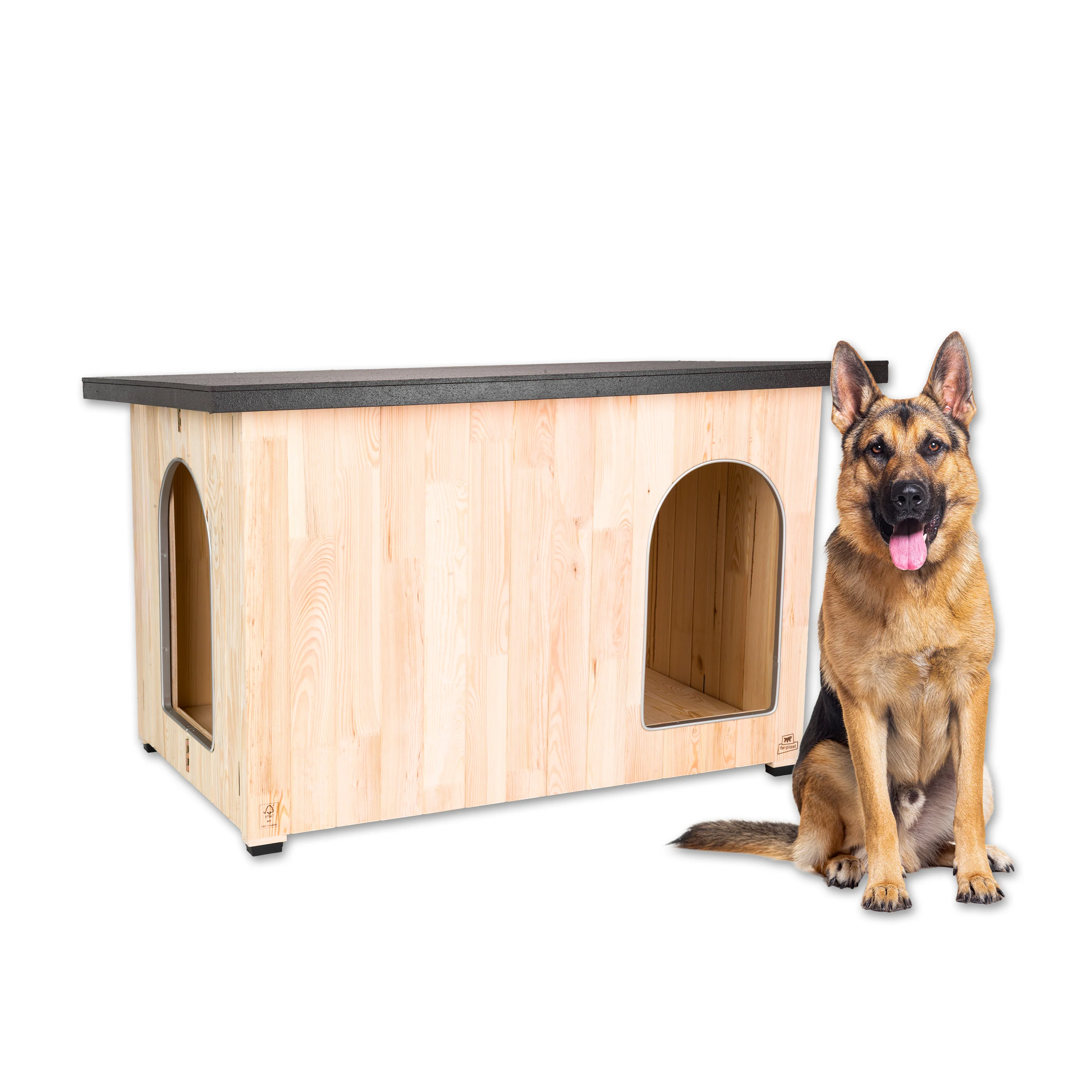 CLICKO wooden dog kennel - Image 17