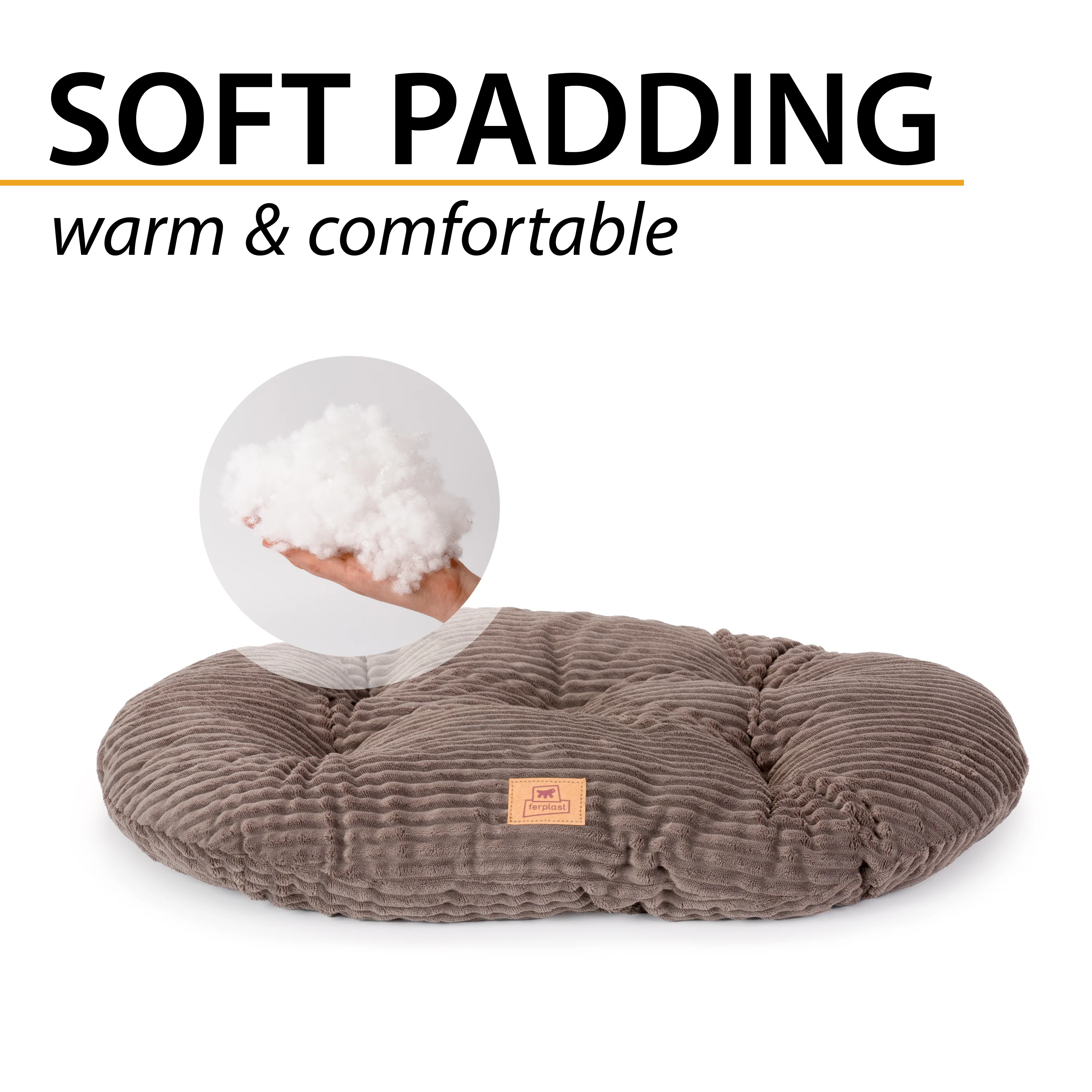 RELAX CORDUROY Oval cushion for dogs and cats - Image 5